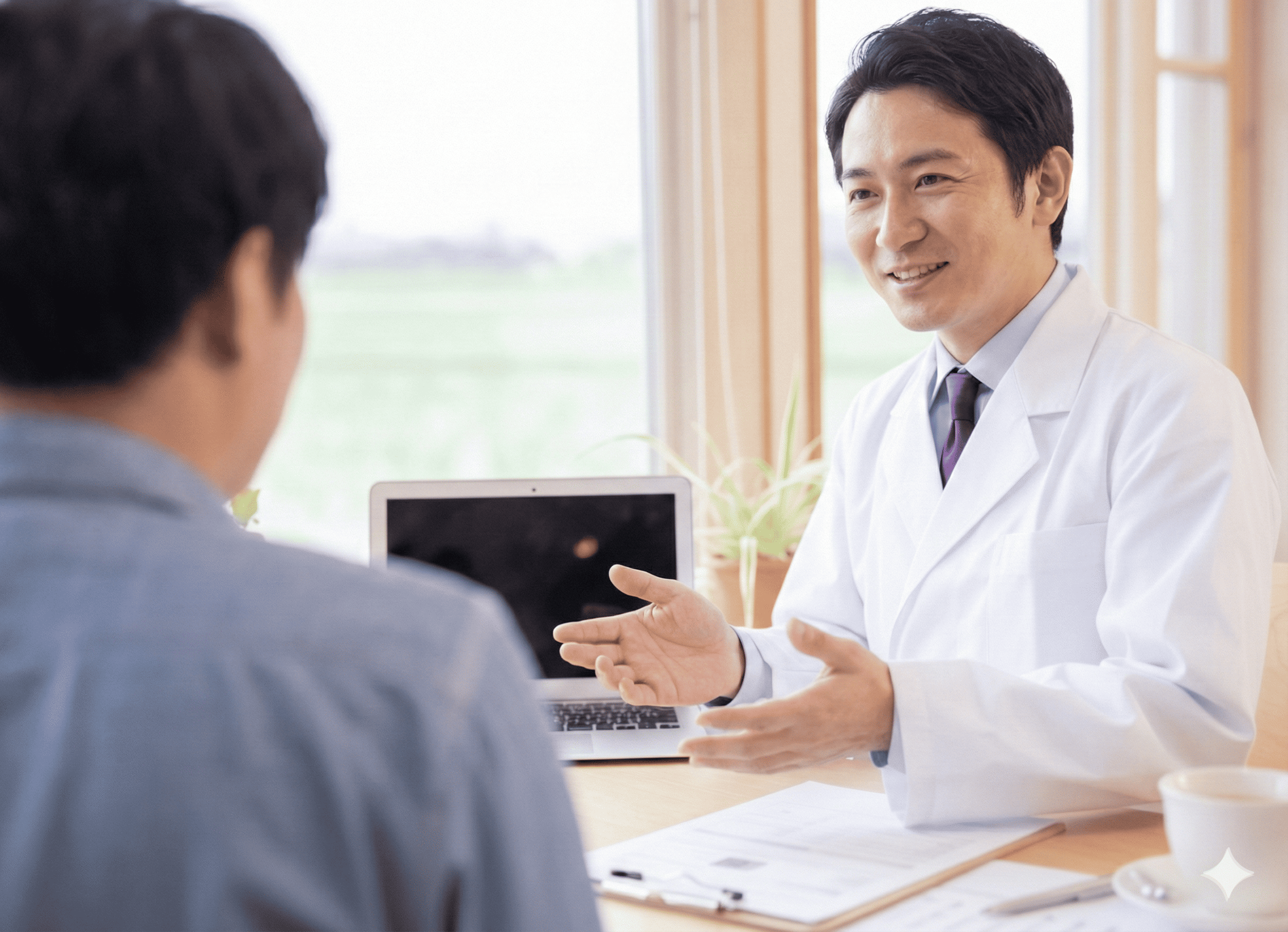 医師と患者様の対話イメージ